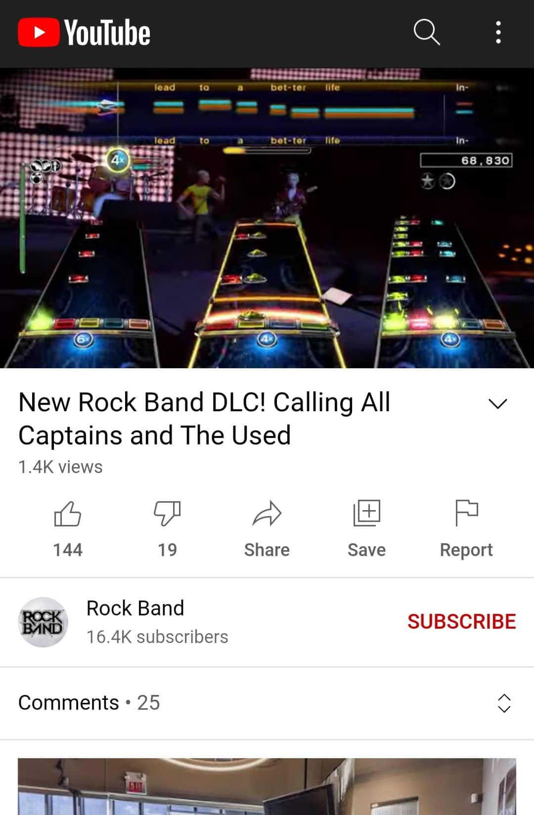 Calling All Captains on Rock Band