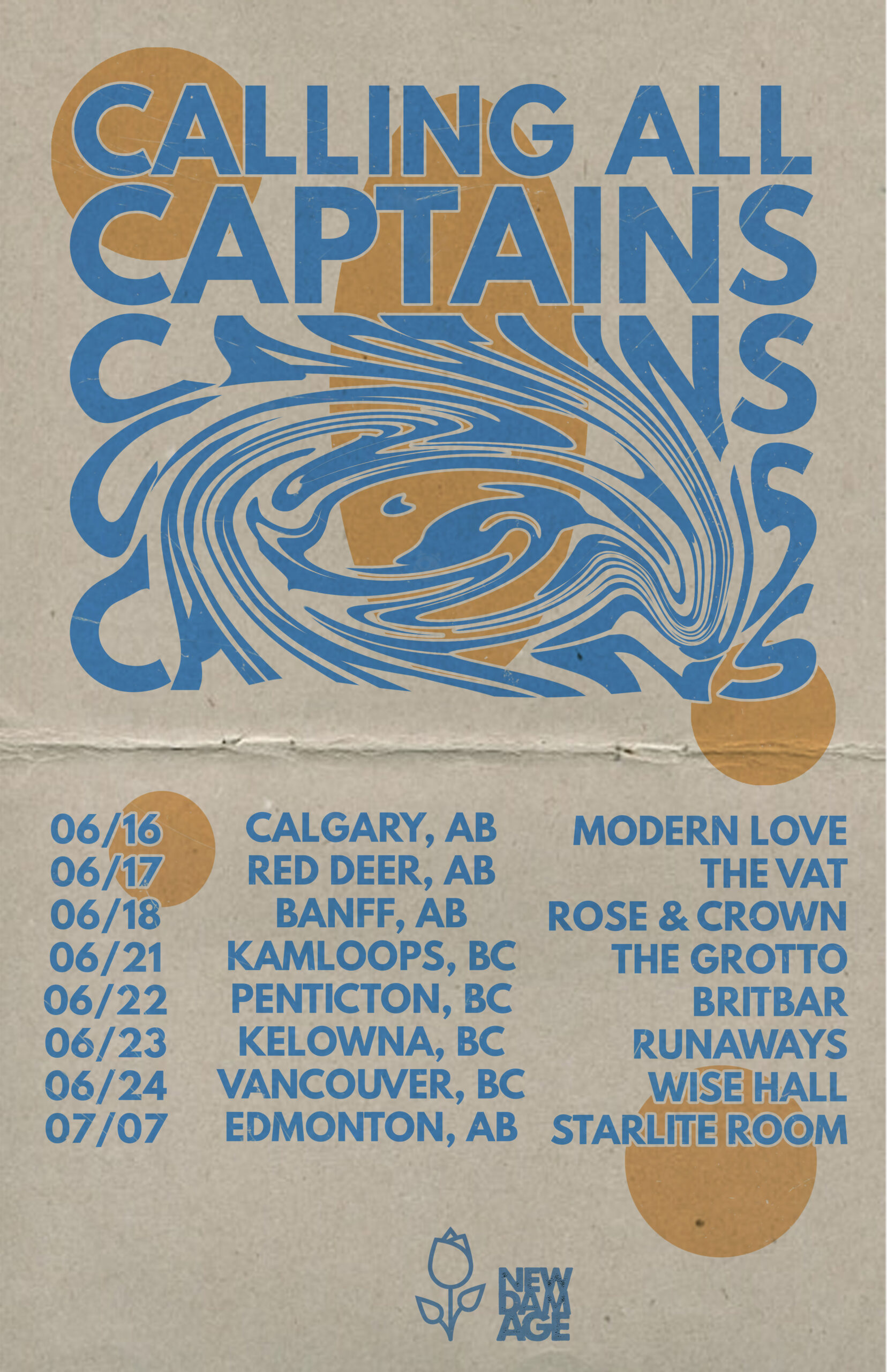 Calling All Captains Summer Tour 2023 west coast canada