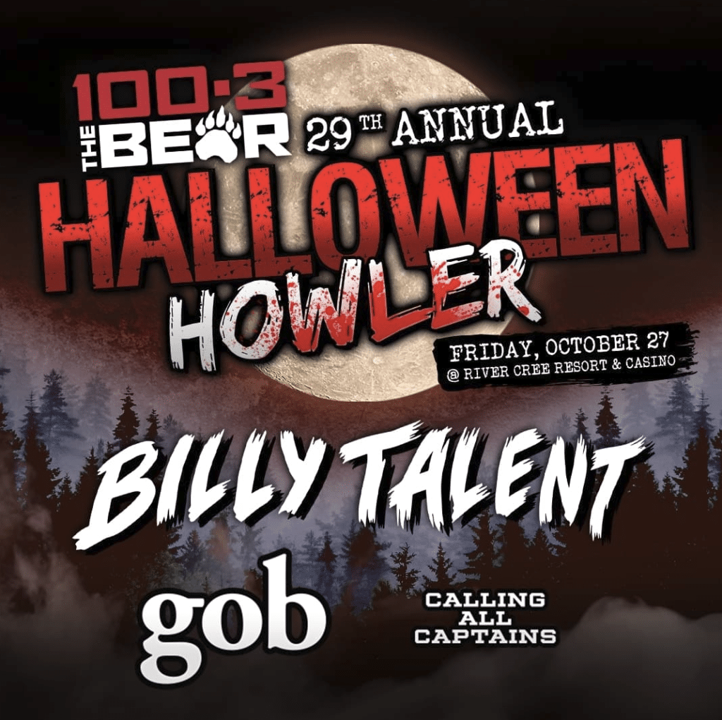 Billy Talent x GOB x Calling All Captains in Edmonton News